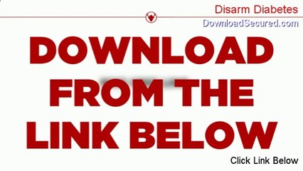 Disarm Diabetes Download PDF - Instant Download