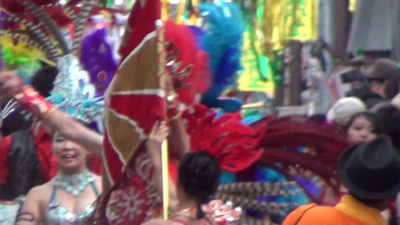 【2014/7/6】第28回学園坂七夕サンバカーニバル　2回目　復路～折り返し