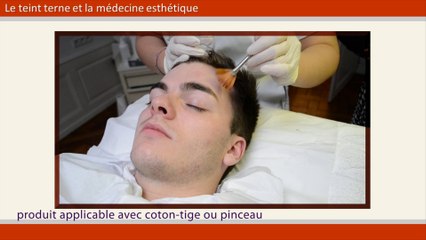 SOLUTION DE MÉDECINE ESTHÉTIQUE CONTRE LE TEINT TERNE : PEELING