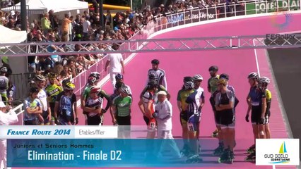COURSE - France Piste 2014 - JH-SH Elimination Finale D2