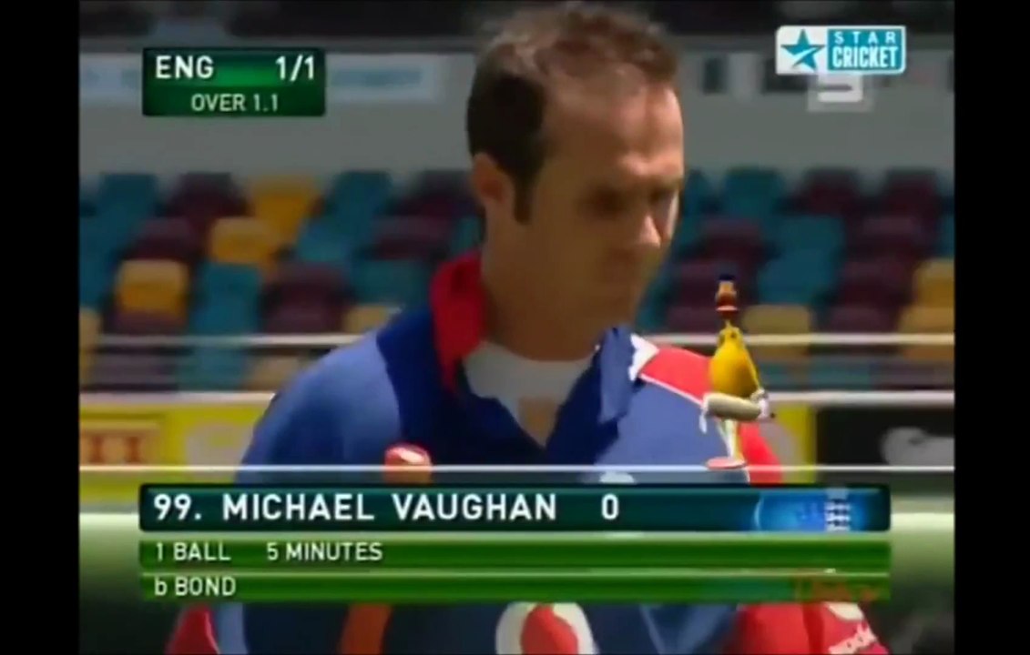 Shane Bond two stunning yorkers