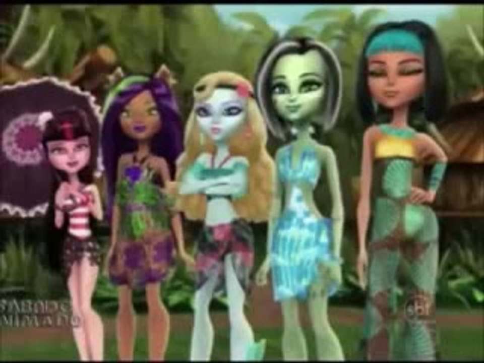 Monster High A Fuga Da Ilha Do Esqueleto - Completo [PT - BR]
