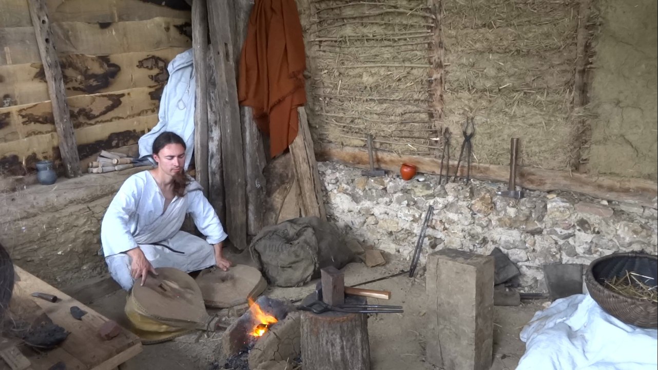 Fête gallo-romaine Chartres - Le forgeron
