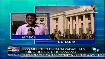 Conflicto en el Este ucraniano provoca 160 mil desplazados a Rusia