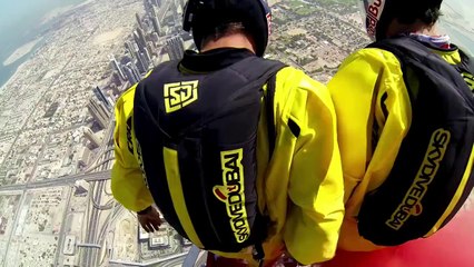 Sky Drive Burj Khalifa Dubai U.A.E. Must Watch