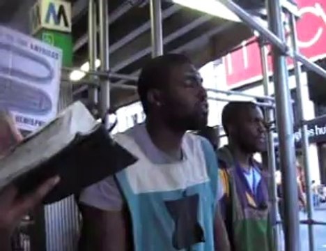 Pt2 Edomite Devil Called Us Racists Begging For Mercy.