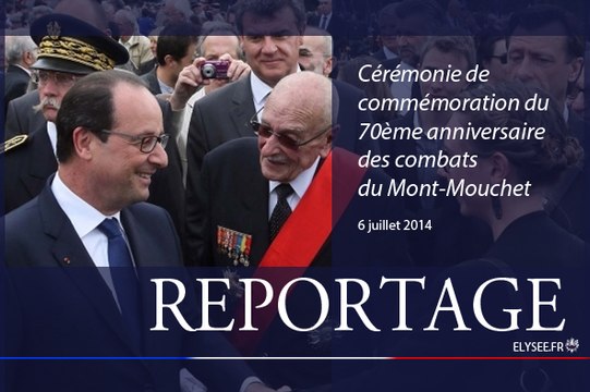 Cérémonie de commémoration du 70ème anniversaire des combats du Mont-Mouchet