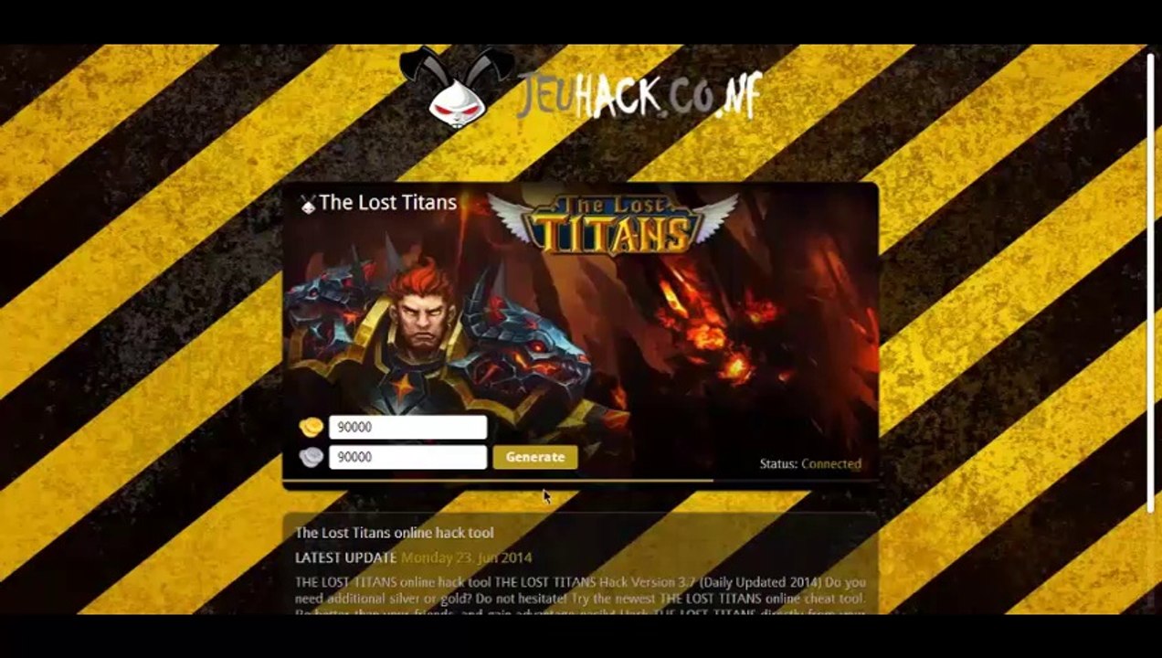 The Lost Titans Hack Cheats Unlimited Golds and Silvers - pirater, téléchargement