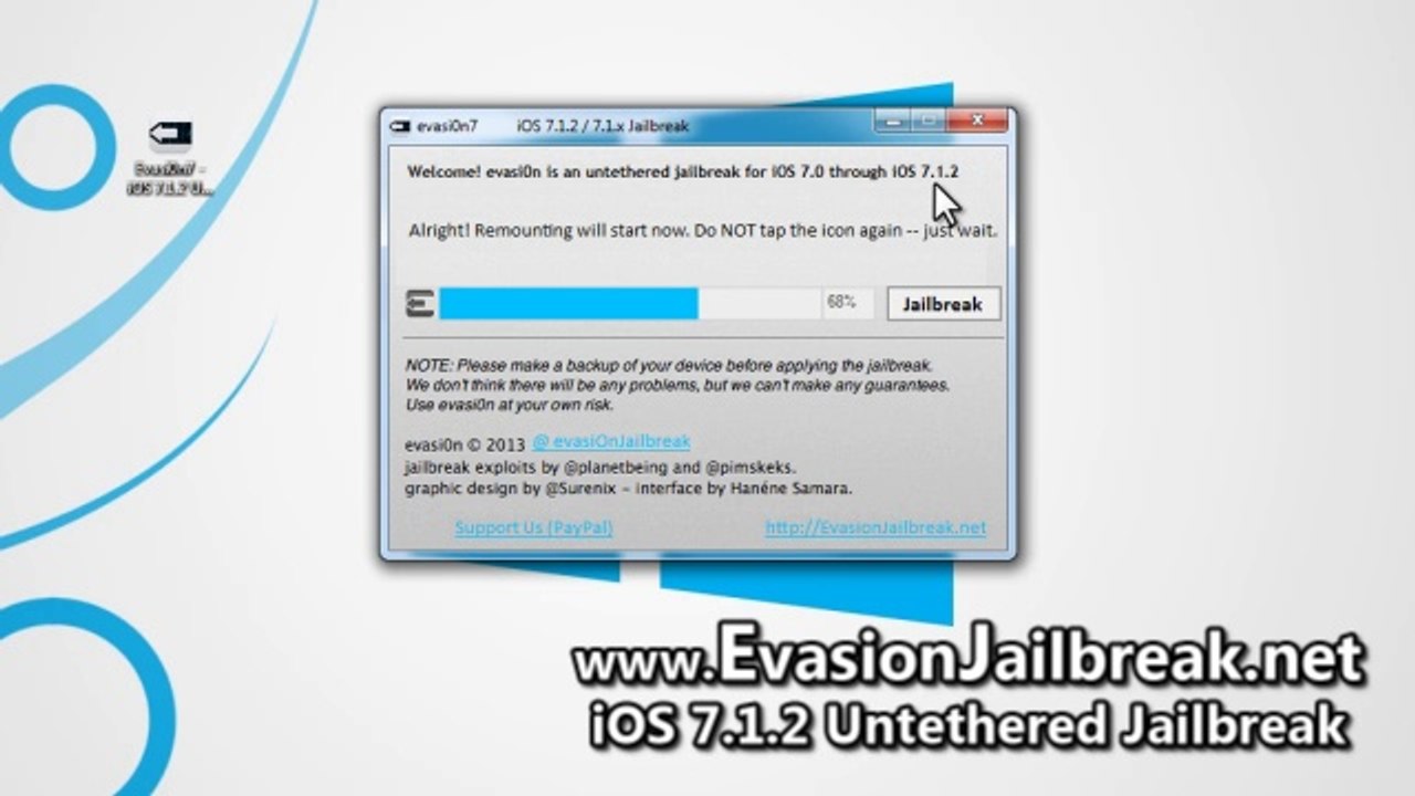 Jailbreak Untethered iOS 7.1.2 iPhone 5S,5, 4s, iPad Air 4,4,3,2, iPad Mini, iPod 5g