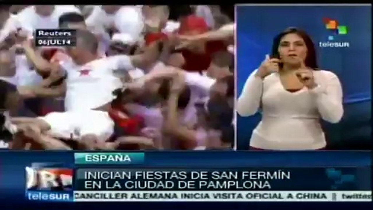 España: inician las fiestas de San Fermín en Pamplona