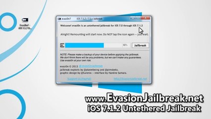 Télécharger iOS 7.1 Evasion Jailbreak iPhone , iPod Touch, iPad , Apple TV