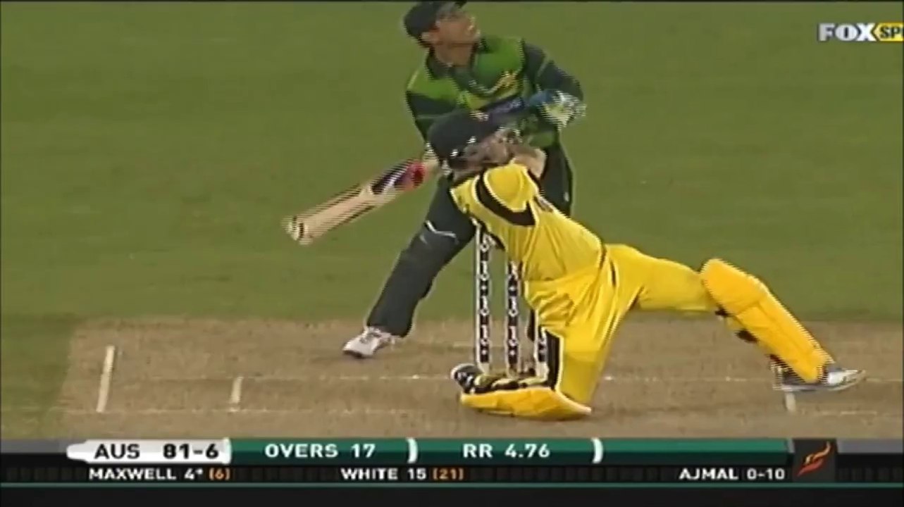 Australia all out for 89 vs Pakistan
