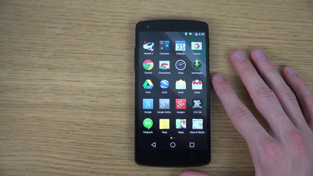 Google Nexus 5 Android L - Ok Google From Any Screen Review