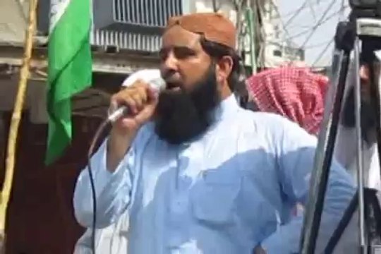راولپنڈی احتجاجی مظاہرے سے مولانا عبدالرحمن معاویہ کا حطاب