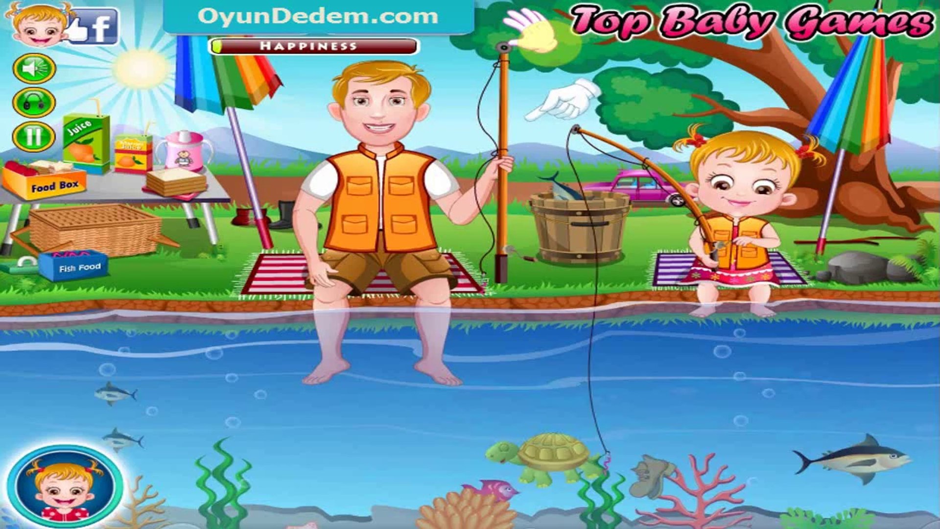 Baby Hazel Fishing Time - Games for Kids Online - video Dailymotion
