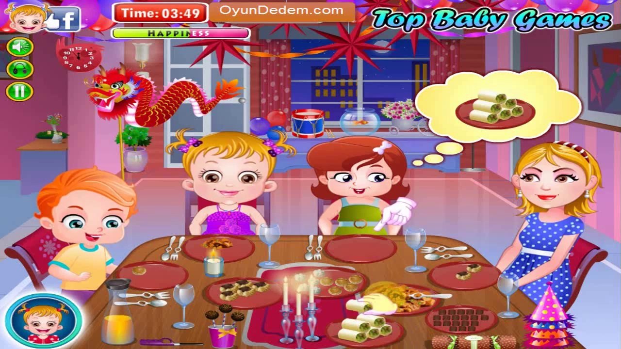 Baby Hazel New Year Party - Kids Games Movie