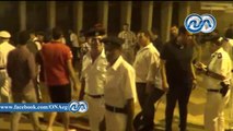 شاهد .. آثار انفجار قنبلة فى محطة قطار أبو قير بسيدى جابر بالإسكندرية