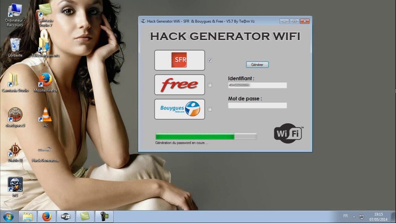 comment obtenir son code free wifi secure - SFR Bouygues FREE