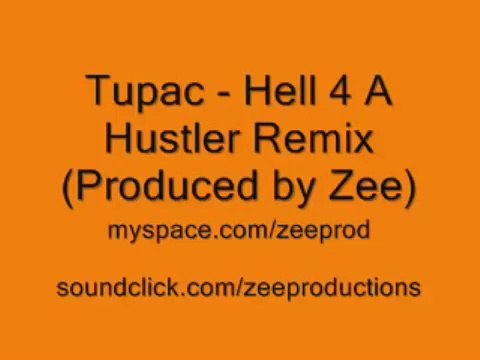 2pac - Hell 4 A Hustler Remix (Prod. by Zee)