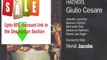 Discount Sales Handel - Giulio Cesare / Jacobs Review