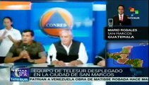 Autoridades de México y Guatemala evalúan daños tras sismo