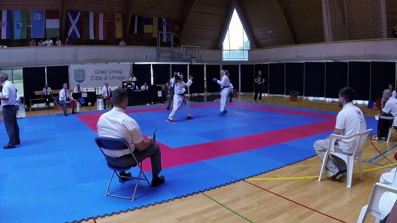 Aja Vukoja Impressive Victory - WKF Youth Cup 2014