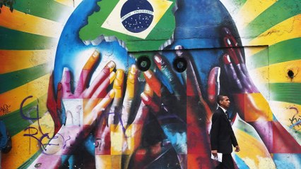 Brasil 2014- El arte urbano de Eduardo Cobra dá color a  Sao Paulo