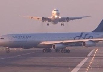Two Planes Almost Collide at Barcelona Airport