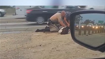 Une femme violemment battue par un policier ! a voir