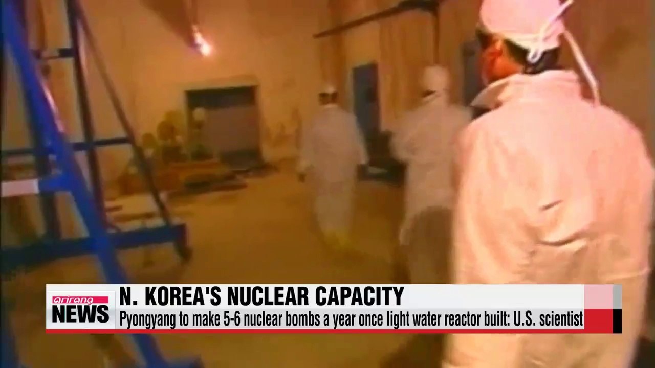 North Korea's nuclear weapons stockpile could increase sharply within years U.S. scientist