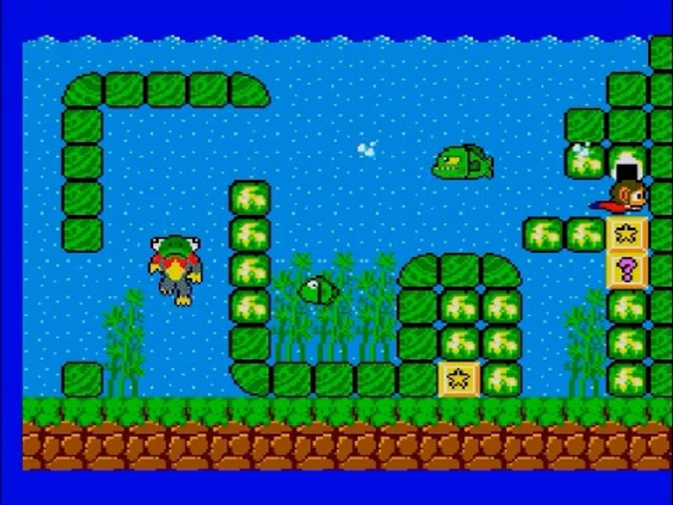 Alex Kidd in miracle world (niveau 1) Sega Master System
