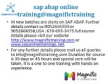 SAP ABAP HR ONLINE TRAINING