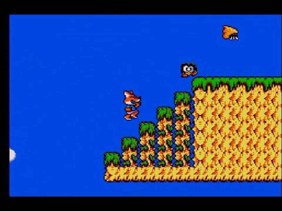 Psycho Fox (niveau 1) Sega Master System