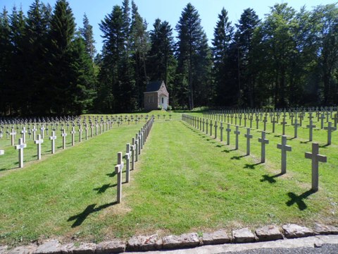 le cimetière du wettstein et du hohrod (mémorial 1914/1918)