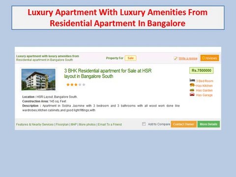 3bhk flats for sale in hsr layout