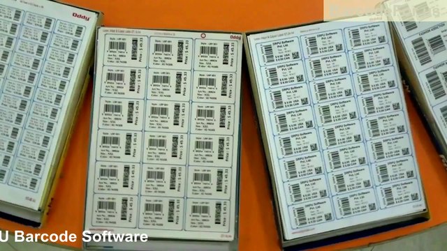 How to design and print Barcode Labels on multiple barcode sheets