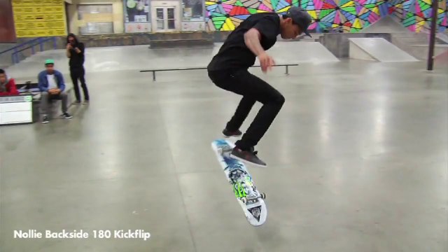 Nyjah Huston Vs Mike Mo Capaldi BATB7 - Round 2 - Skateboard