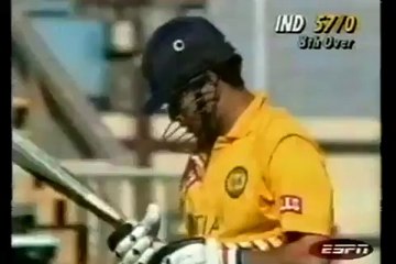 Classic Sachin Tendulkar's epic 40 off 26 4th ODI vs NZ 1994