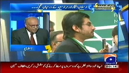 Najam Sethi ka Muraad Saeed Aur Arslan Iftikhar Par Tabsra