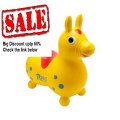 Discount Gymnic / Rody Inflatable Hopping Horse, Yellow Review