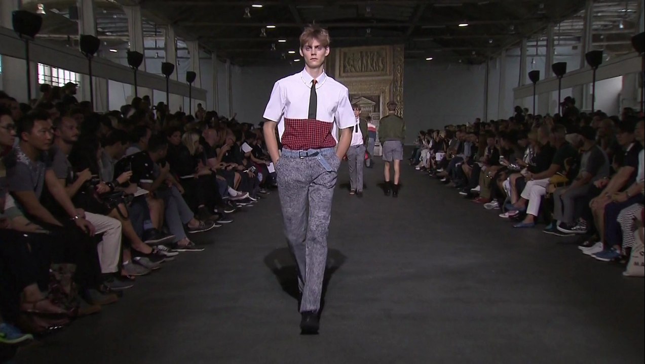 Kris Van Assche - Collection Homme Printemps-été 2015 à Paris