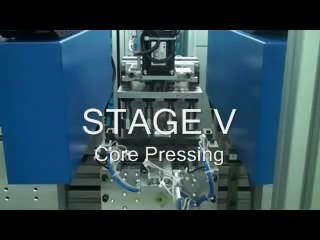 Efficient Ferrite Core Assembly Line for EE Type Transformers ⚙️