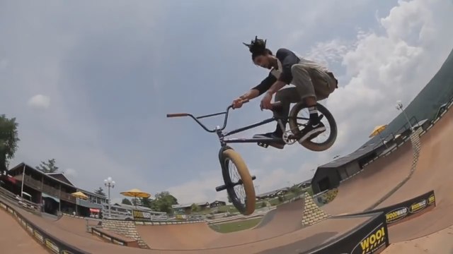 CULT BMX TEAM DESTROYS WOODWARD - BMX