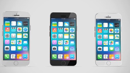 Concept d'un iPhone 6 Pro avec recharge sans fil