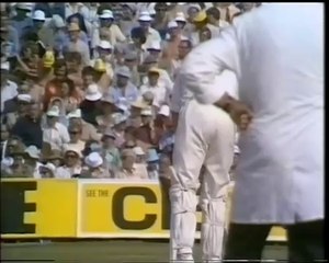 Geoff Boycott 191 vs Australia 4th test 1977