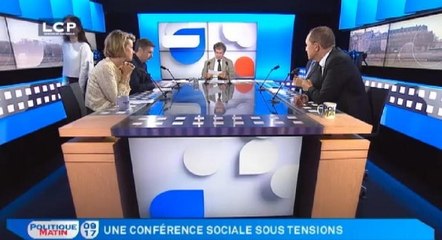 Politique Matin : Olivier Faure, député de Seine-et-Marne, vice-président du groupe SRC à l’Assemblée nationale, porte-parole du Parti socialiste et Philippe Juvin, député européen Groupe du PPE (Parti Populaire Européen)