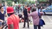 brutaler Polizeiübergriff 5 Juli 2014 Berlin Kreuzberg (Goerlitzer Park)