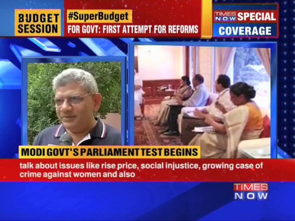 First budget session, first big battle