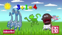 Animals Numbers - Funny Math Counting for kids - Preschool First Grade - By Viralkids.com