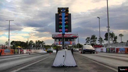 Electric Mazda MIATA vs. Tesla Model S - Drag Race